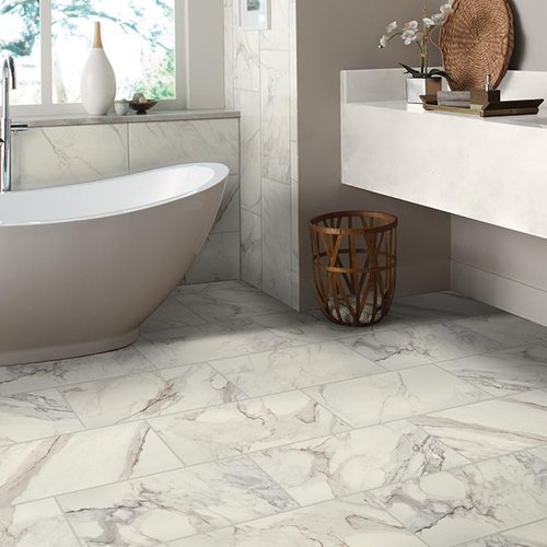 Bathroom Porcelain Marble Tile -  Mr. Carpet in Espanola, NM